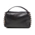 Borsa a tracolla nera con borchie Carrera Jeans Evelyn, Brand, SKU b513000443, Immagine 0